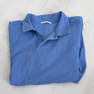 Men's Zara Blue Polo Sweater